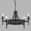 Eastbourne 5 - Light Waggon Wheel Chandelier