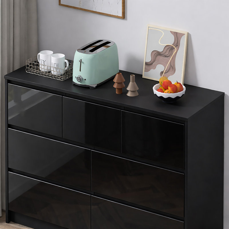 106 cm W Chest of 7 Drawers