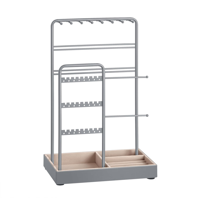 Jewellery Stand +, Grey