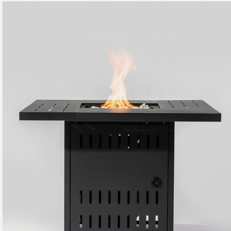 Table de foyer d'extérieur au gaz pour l'extérieur
