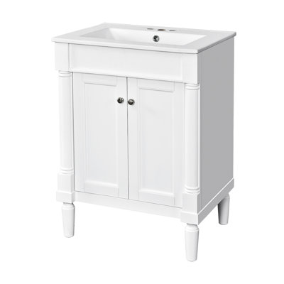 Meuble-lavabo 24 po avec lavabo supérieur