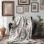 Fleurs fantomatiques - couverture Sherpa 1 pièce de qualité supérieure 0144-100794486