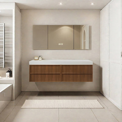 Armoire de salle de bain japonaise