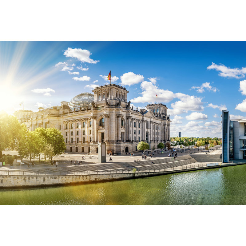 Berlin by Frankpeters - Wrapped Canvas Print, 30cm H x 46cm W