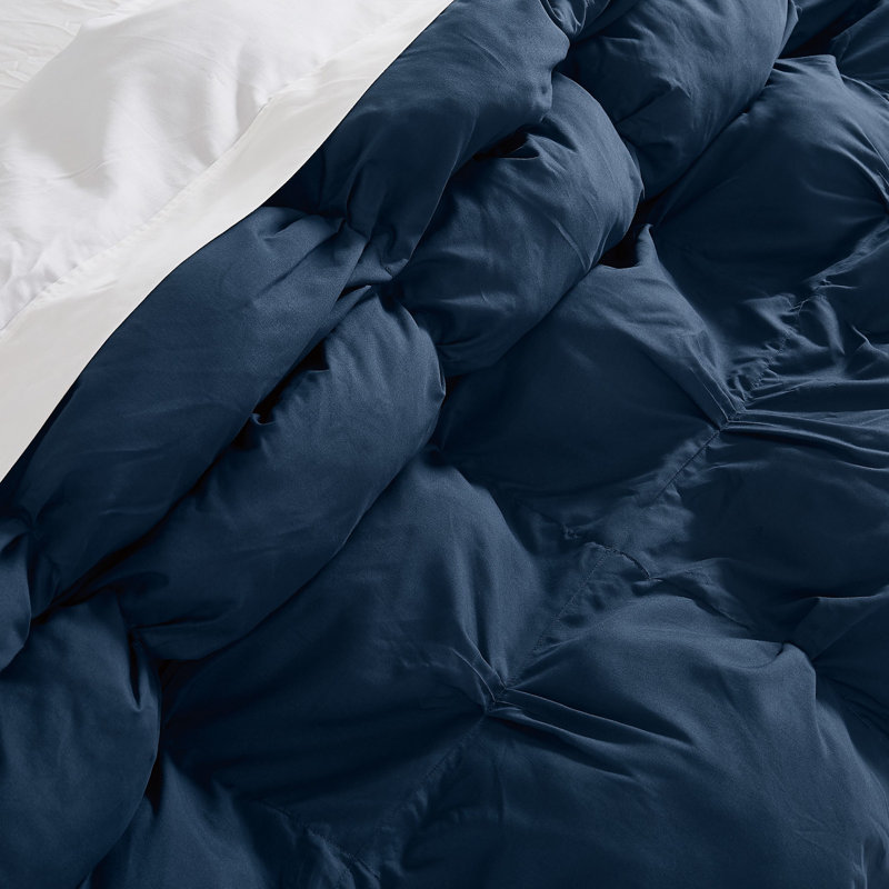 Truly Soft Cloud Puffer, Dark Blue, King Comforter + 2 King Shams