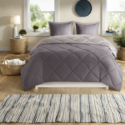 Certified Bedding Sets, Polyester Full Queen Reversible Home Comforter