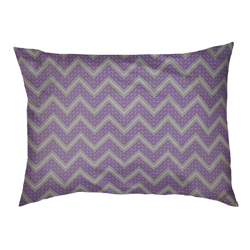 Coussin Chelan, Moyen (H 6,5 po x l 40 po x P 30 po), Mauve vif