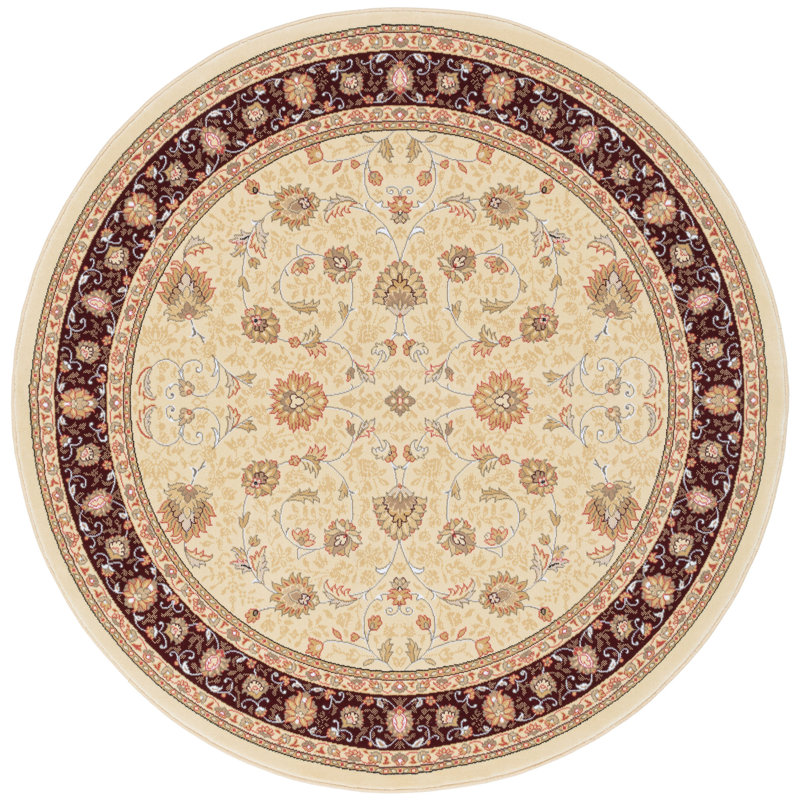 Abbeyville Oriental Area Rug, Round 200cm