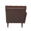 Chaise longue avec accoudoirs et coussins en bois massif-582524184