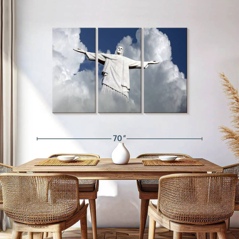 Sebbie Sky High Christ The Redeemer, H 36 po x l 57 po