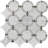 Daltile Raine Natural Stone Linked Ring Mosaic Wall Tile (10 PC Per Carton) (10.21 SQFT Per Carton)-87327051