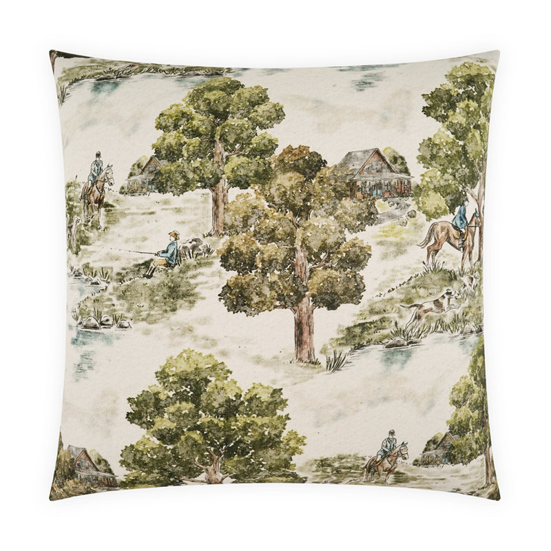 Sherwood Square Pillow Cover & Insert, Square 22"