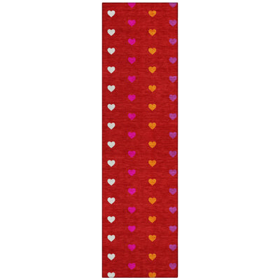 Machine Washable Indoor/Outdoor Chantille ACN2510 Kids Rug