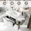 Meuble-lavabo mural moderne l 35,43 po x P 21,65 po avec comptoir en pierre frittée et meuble-lavabo flottant encastré-1779656936
