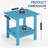 Adirondack Side Table Outdoor Weather Resistant Side Table-1554103921