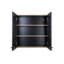 Ontario Oak Black Double Cabinet