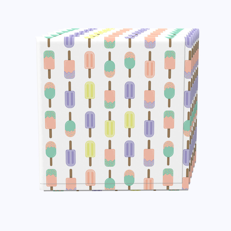 Cotton Twill No Pattern Square Napkin