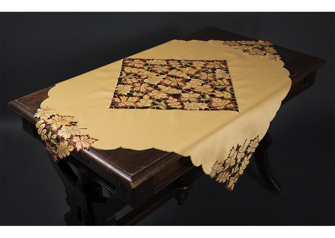 Wendling Embroidered Cutwork Table Topper Astoria Grand
