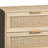 Multi purpose Rattan 6 Drawer Dresser,Modern Storage Cabinet with Wooden Legs-1566456188-1550583237-1559915330