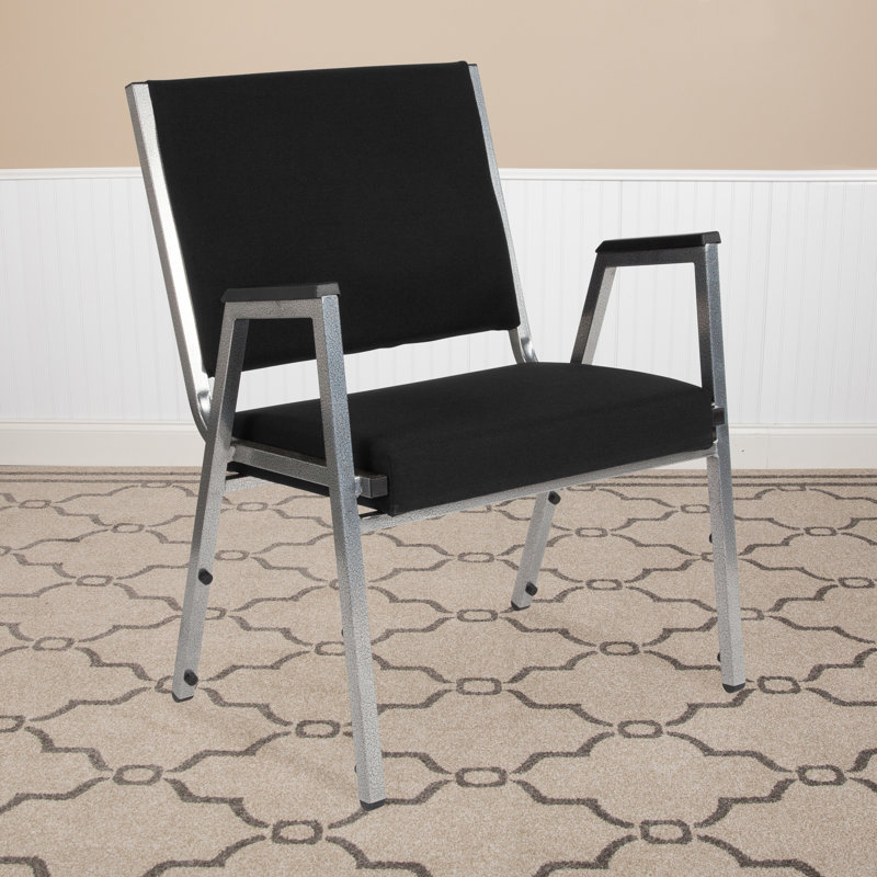 Chaise de bureau ergonomique Hurshid, Noir