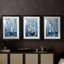 NAUTICAL Series CCCCLIXIX - Impression sur mesure encadrée de qualité supérieure - 3 pièces-1695615356-1695615359