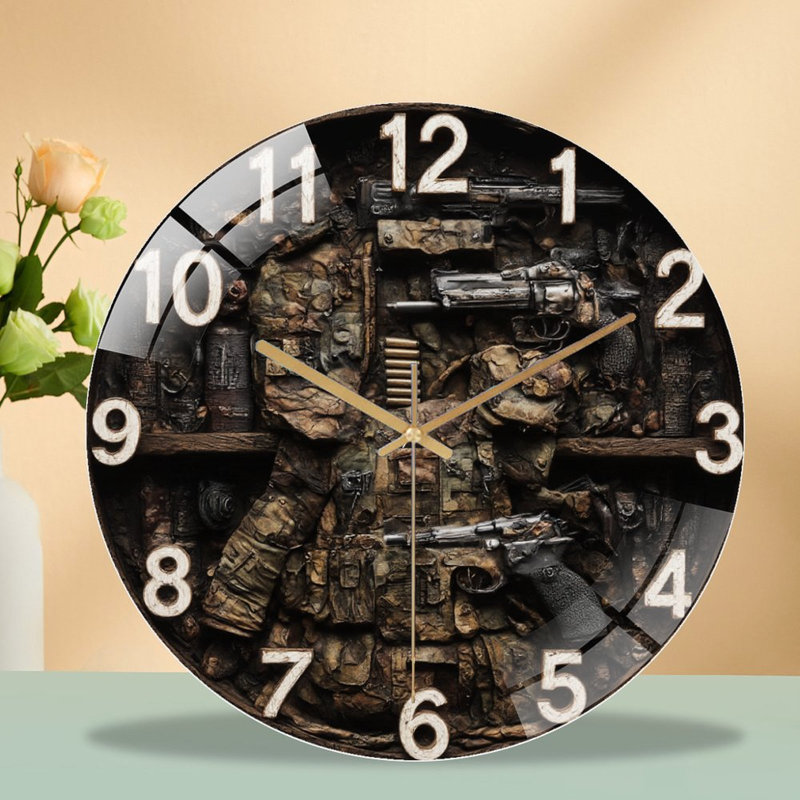 Horloge militaire 12 po