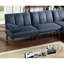 Polyfibre marine du salon: pieds en bois massif, coussin supplémentaire, contreplaqué de lit convertible moderne, dossier rembourré-1418050512