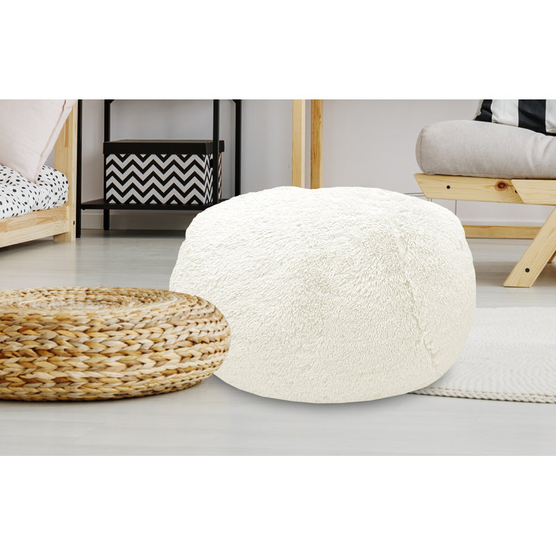 repose-pieds cheveux longs Mckinley, blanc