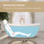 Baignoire de trempage profonde autoportante à surface solide 73 po. X 33 po.
