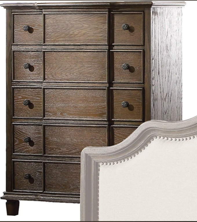 Rustic Chest Swg Lark Manor™ Stoughton Rustic Chest with Drawers & Metal Glides | Wayfair