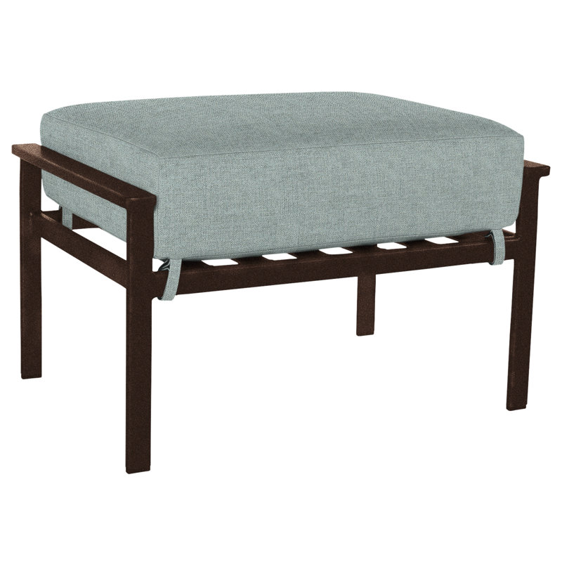 Marin Outdoor Ottoman, Copper Creek, Harris Stone