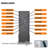 Low Profile Caged Ceiling Fan With Lights Remote Control, Embedded Modern Industrial Ceiling Fan-1697773607