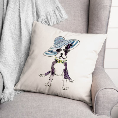 Housse et insert de coussin mignon