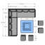 Outdoor Deodhar All Weather Wicker 11 - Person Seating Group-655724648