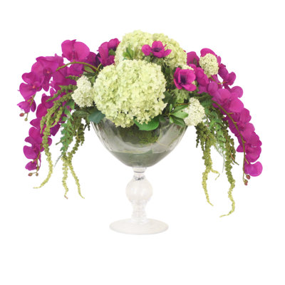 Faux Floral in Vase