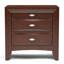 Table de chevet simple en bois massif 1Pc-136570123