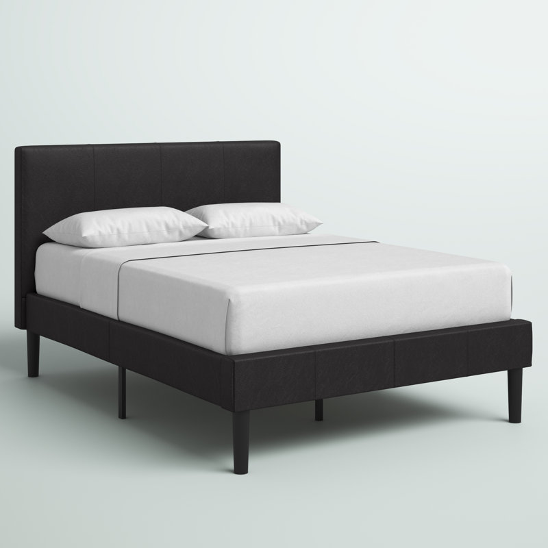 Lit plateforme tapissier Amaar, Grand
