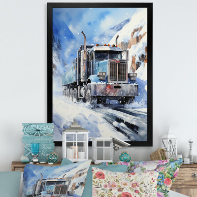 Travison turquoise semi camion arctique Hauler III - impression