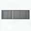 Ensemble de 2 chaises longues Cape Coral KD - filet gris-1790781989