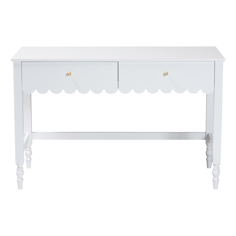 Bureau d'écriture avec tiroirs Baxton Studio Roni
