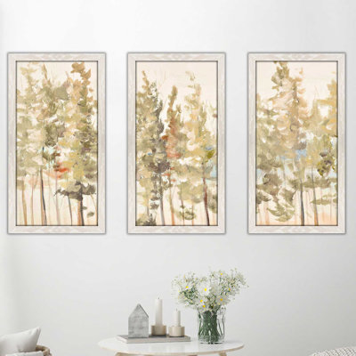 «Bosque Verde Brisa I», reproduction de peinture à l'acrylique à multiples images
