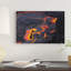 «Erta Ale Lava Lake, Danakil Depression, Éthiopie II» par Martin Rietze, impression sur toile tendue-31986459-73808831-73808832