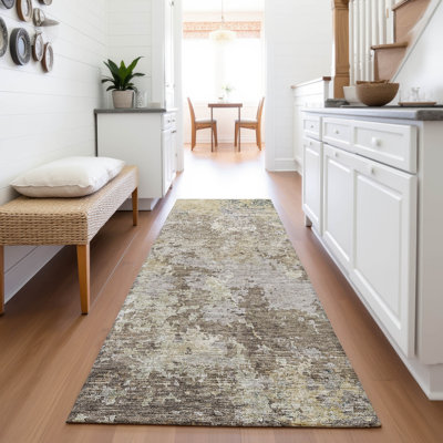 Tapis moderne de qualité supérieure lavable à la machine Gurubaksh AMF1162