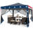 Costway 10'x10' Fodling Pop Up Tent Gazebo Canopy Mesh Sidewall