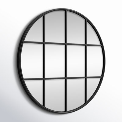 Karle Metal Flat Wall Mirror