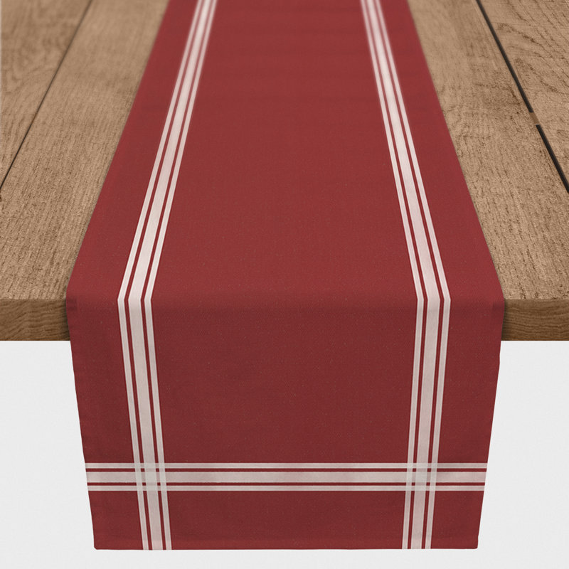 Choteau Table Runner, Red, 72" x 16"