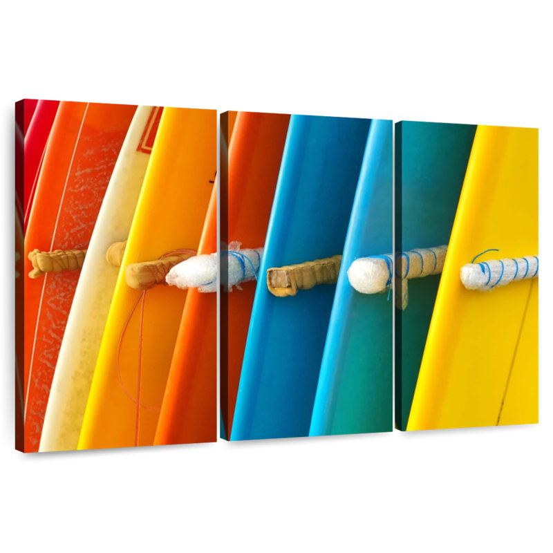 Couleurs de planche de surf Senne, H 48 po x l 74 po