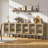 Wine Cabinet Set With 6 Doors-679417677