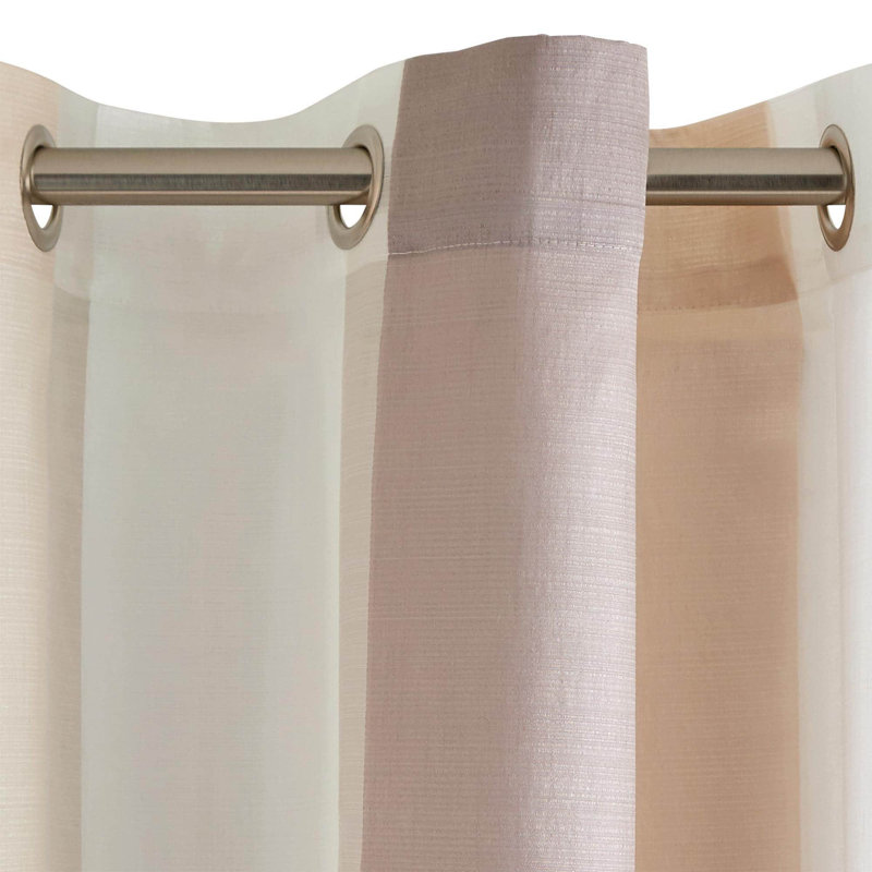 Sheer Single Curtain Panel, 200 W x 300 D cm