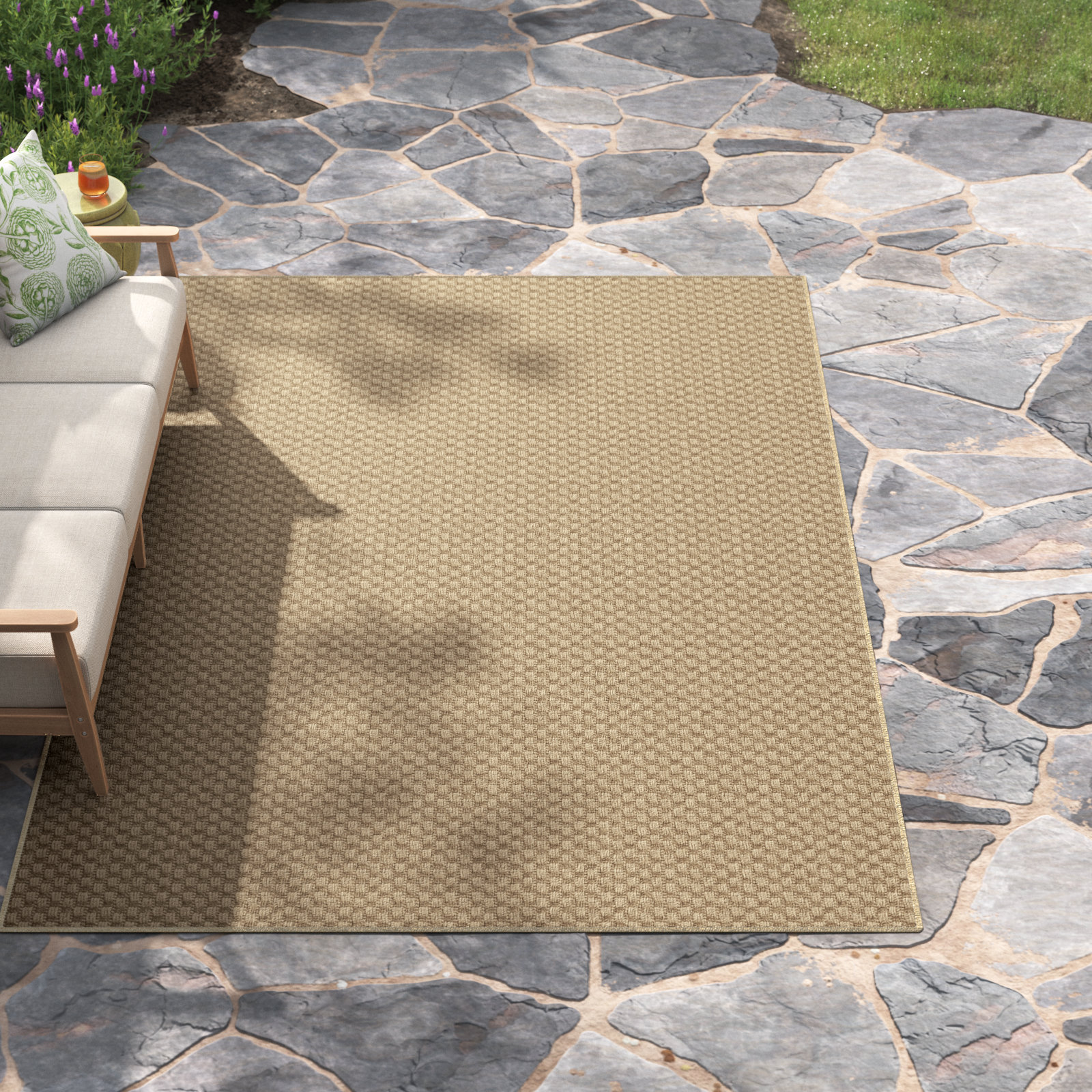 Bittersweet Brown Outdoor Carpet UV Protected and Durable